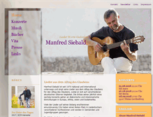 Tablet Screenshot of manfred.siebald.org